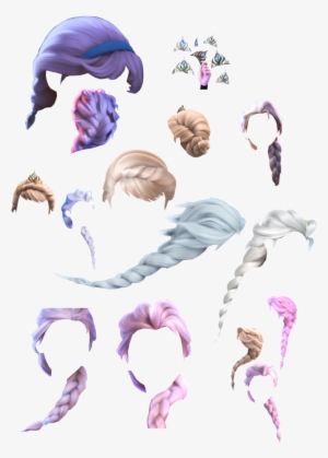 Transparent Background By Simmeh - Elsa Hair Transparent #676886