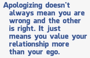 Apology Quote Not Mean Wrong - Quotestion Scrap #677245