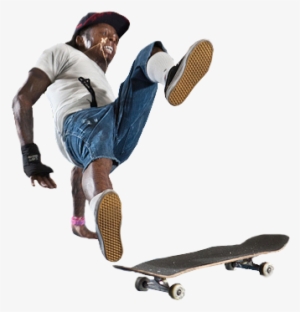 Transparent Image Of Lil Wayne Falling Off A Skateboard - Lil Wayne Skateboard Meme #678234