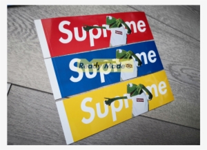 Kermit The Frog 08ss Box Logo Sticker - Supreme Kermit #678425