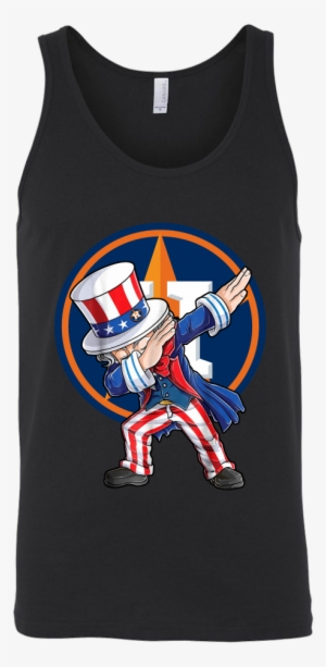 Houston Astros Uncle Sam Dabbing Independence Day Mlb - Day Of The Dead Cat Shirts #678450