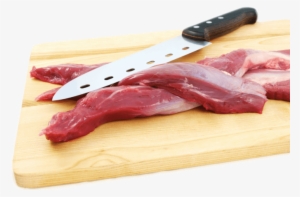 Butcher Cutting Board With Meat - Cutting Board Meat Png #678452