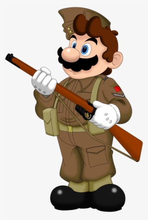 World War Ii Mario By Lyndonpatrick - Princess Peach #678607
