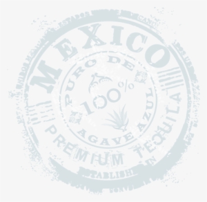 100% Blue Agave Tequila - Tequila Stamp Logo #679369