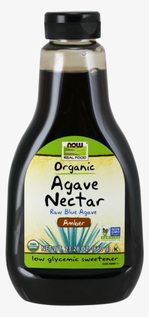 Agave Nectar, Amber & Organic - Now Foods - Organic Agave Nectar Amber - 23.28 Oz. #679479