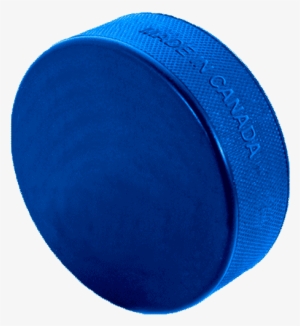 Blue Hockey Puck, 4 Ounces - Circle #679720