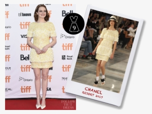 Emma Stone In Chanel Resort - Toronto International Film Festival #679836