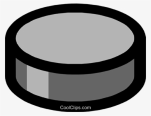 Hockey Puck Royalty Free Vector Clip Art Illustration - Circle #679878