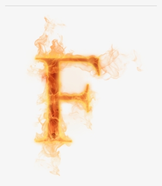 Fire Letter F Png #6701505