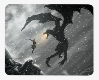 Skyrim Desktop Mouse Pad Thick Anti-slip #6702421