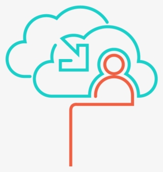Icon Line Color Cloud Advisory And Migration Solutions #6704070