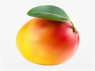 Mango With Leaf Meshfill Realistic Meshfill Art Meshfill #6704427