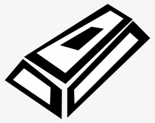 Vector Illustration Of Precious Metal Gold Bar, Gold #6705903