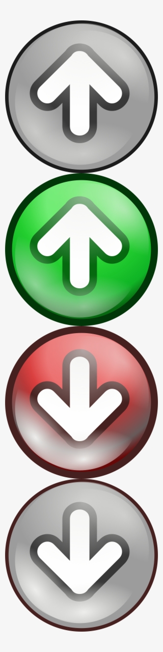 This Free Icons Png Design Of Shiny Green/red Voting #6707278