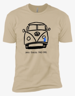Vw Miss Jerry Blue Teardrop Premium Cotton T-shirt #6707279