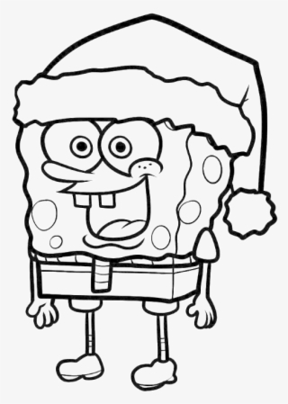 Drawn Christmas Spongebob #6712482