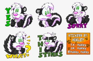 Sebastian Skunk Telegram Stickers #6717235