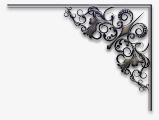 Corner, Black, Shiny, Filigree, Formal, Fancy, Edge #6718878