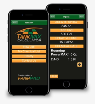 Tank Mix Calculator Farm Mobile App White Iphone7 #6720387
