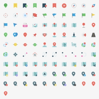 Maps And Location Icons #6724646