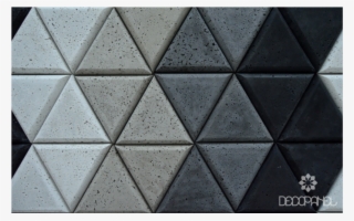 Dekoracyjna Płytka Z Betonu Architektonicznego Triangle #6725509
