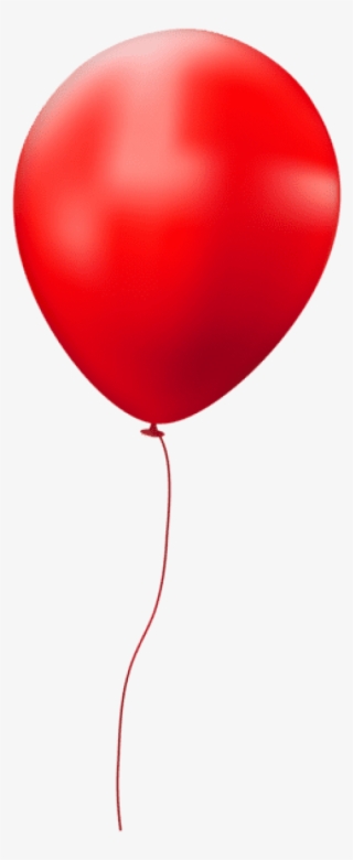 Free Png Download Red Single Balloon Png Images Background #6725569