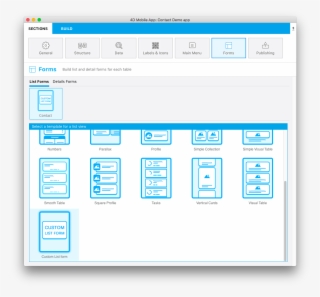 Custom Listform Template #6727944