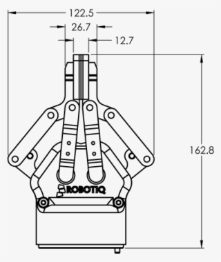 Dim Gripper85 Close #6728622