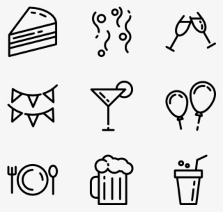 Birthday Party Icons #6732528