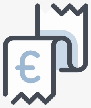 Receipt Euro Icon #6735903