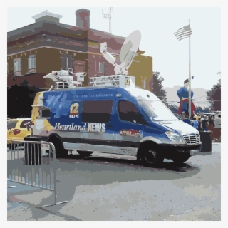 This Free Icons Png Design Of News Van #6736043