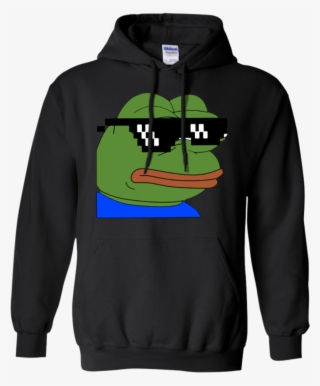 Pepe Thug Life Glasses Hoodie #6737449