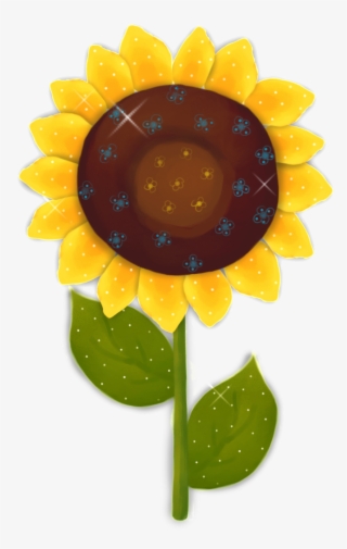 Painting Sunflower Transparent #6739242