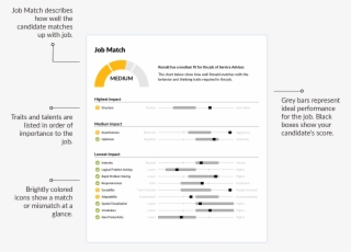 A Sample Job Fit Report For A Service Advisor #6745186
