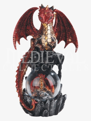 Red Dragon Snow Globe #6746005