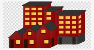 Flat Building Clipart Apartment Building Clip Art #6747414