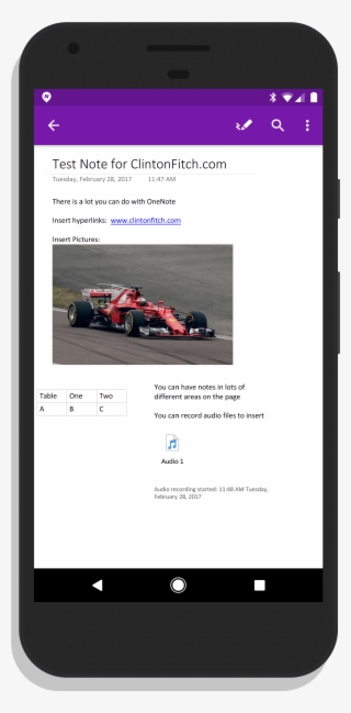 Microsoft Onenote For Android #6747477