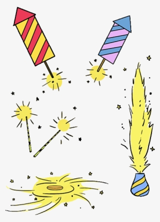 How To Draw Fireworks #6747861