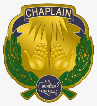 Badge Of A United States Border Patrol Chaplain #6747959