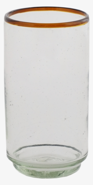 Amber Rim Large Stacking Glass #6748017