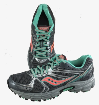 Saucony Women's Grid Cohesion 6 Grey/coral Running #6748215