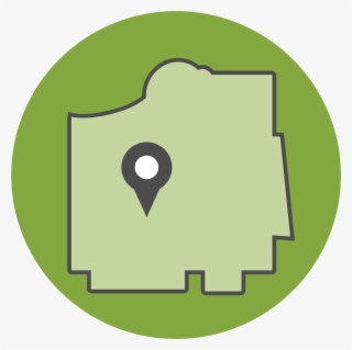 District Boundary Zone Icon #6749695