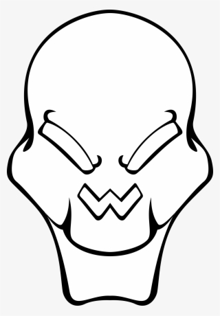 This Free Icons Png Design Of Alien Skull #6751153