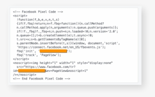 Paste The Pixel Code Into Your Website Header #6751474