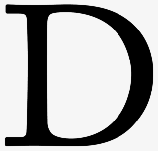 Letter D Png #6752324