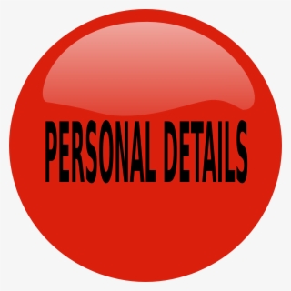 Personal Details Png Clip Art #6755030