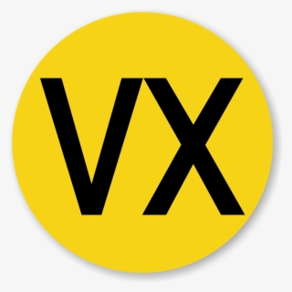 Military Chemical Vx-type Nerve Agent Hazard Symbol #6757650