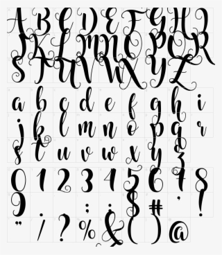 Starfish Font #6758606