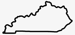 Kentucky Outline Rubber Stamp #6759454