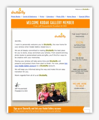 I Clicked To Link My Kodak Gallery Account, And Was #6763024